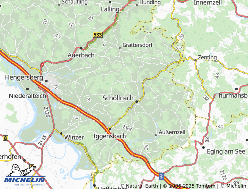 Carte MICHELIN Rieden - ViaMichelin