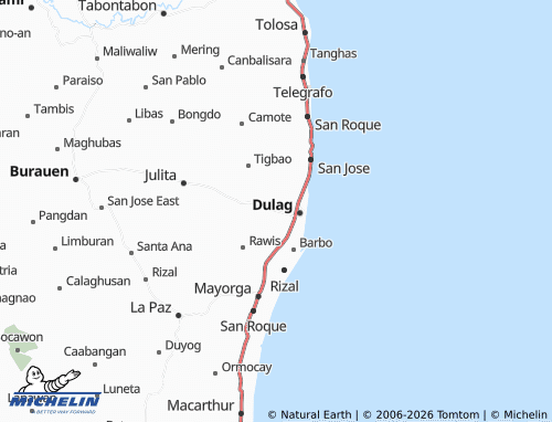 MICHELIN San Vicente map - ViaMichelin