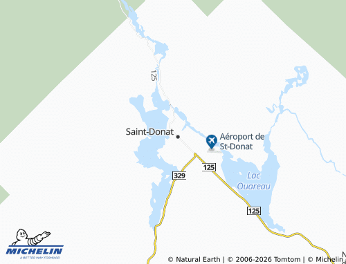 Mapa MICHELIN Saint-Donat-de-Montcalm - ViaMichelin