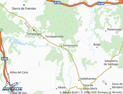 Mappa MICHELIN Torremocha - ViaMichelin