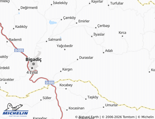 MICHELIN Durasılar map - ViaMichelin
