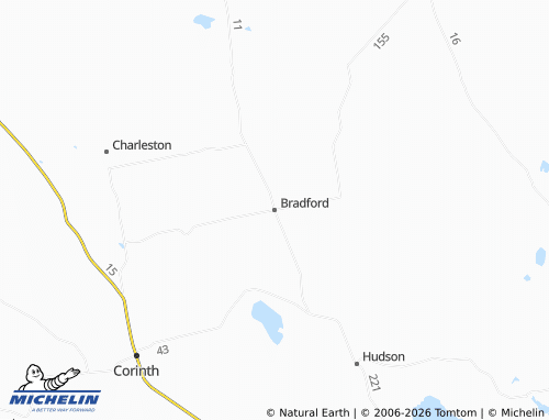 Kaart MICHELIN Bradford - ViaMichelin