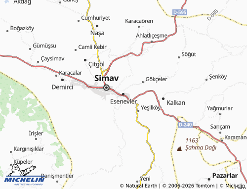 Mappa MICHELIN Esenevler - ViaMichelin