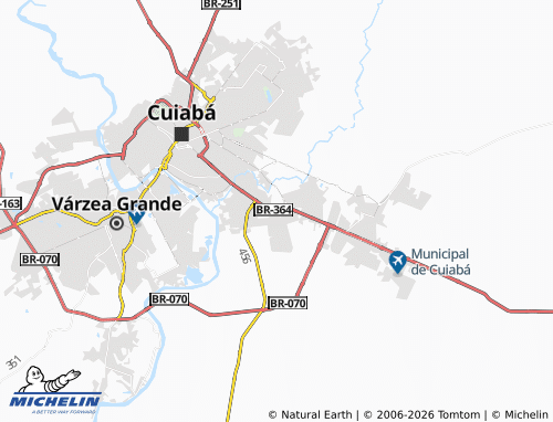 Mappa MICHELIN São José - ViaMichelin