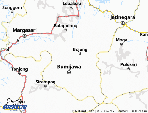MICHELIN Sokasari map - ViaMichelin