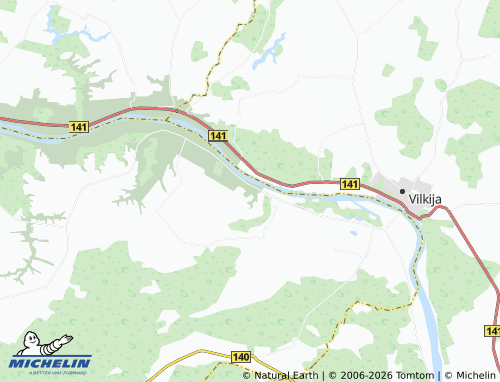 Mappa MICHELIN Žemoji Panemunė - ViaMichelin