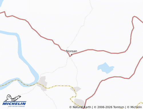 Carte MICHELIN Nonsan - ViaMichelin