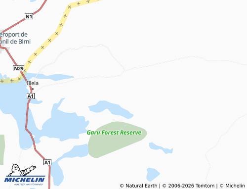 Mappa MICHELIN Zungururu - ViaMichelin