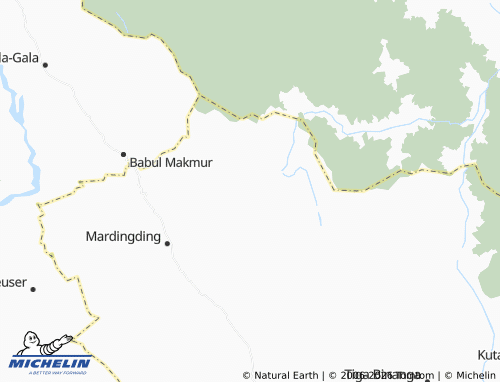 MICHELIN Rimo Bunga map - ViaMichelin