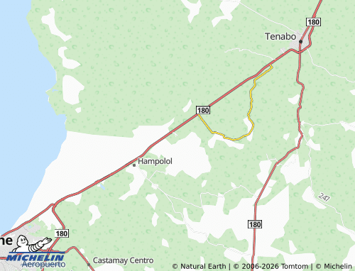 Mapa MICHELIN Xkuncheil Uno - ViaMichelin
