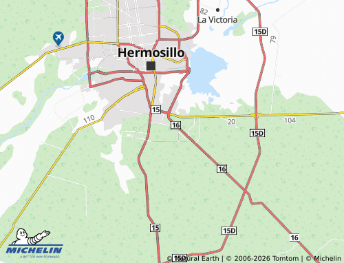 MICHELIN Cerro map - ViaMichelin