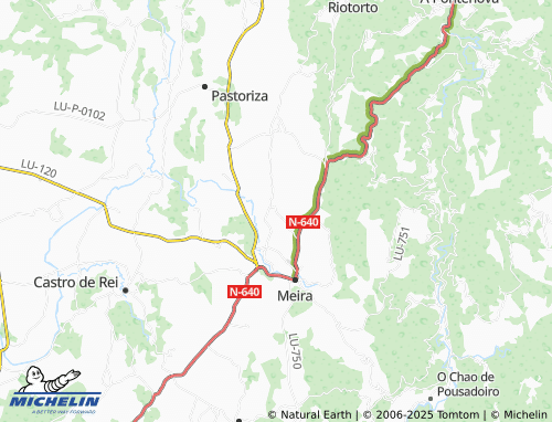 MICHELIN San Cosme de Piñeiro (San Cosme) map - ViaMichelin