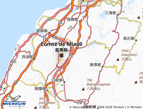 Mapa MICHELIN er gang ping - ViaMichelin