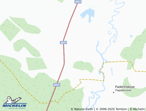 MICHELIN Rychkovo map - ViaMichelin
