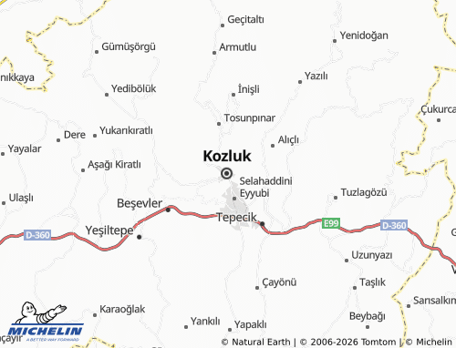 Mappa MICHELIN Şemdinağa - ViaMichelin