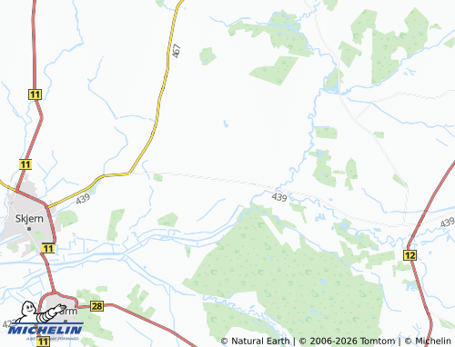 MICHELIN-Landkarte Dalager - ViaMichelin
