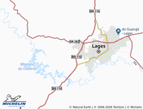 Mapa MICHELIN Cidade Alta - ViaMichelin