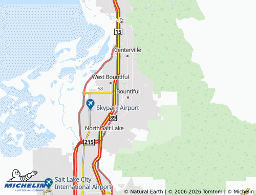 Mappa MICHELIN Bountiful - ViaMichelin