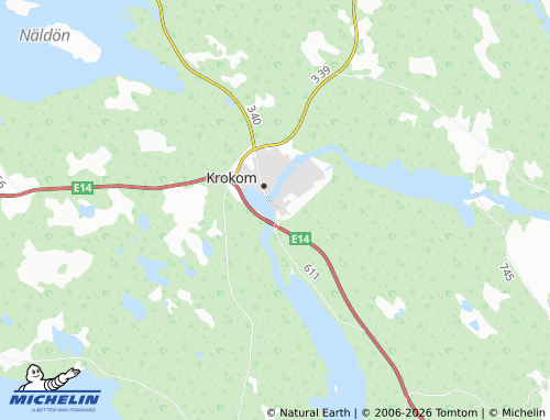 Carte MICHELIN Hissmofors - ViaMichelin