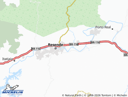 MICHELIN Surubi map - ViaMichelin
