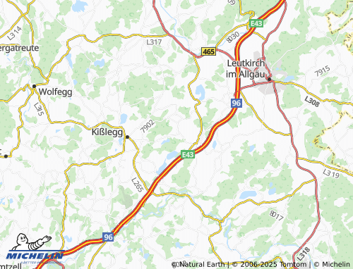 MICHELIN Oberrot map - ViaMichelin