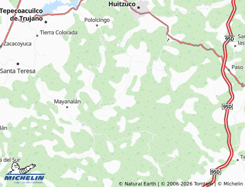 Mappa MICHELIN Cacahuananche - ViaMichelin