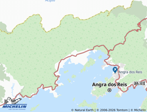 MICHELIN Santa Rita do Bracuí map - ViaMichelin