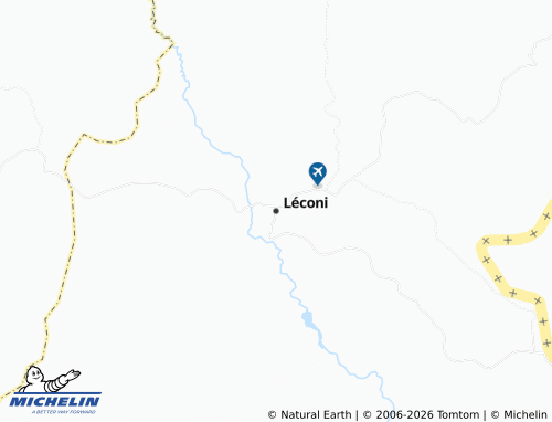 MICHELIN Léconi map - ViaMichelin