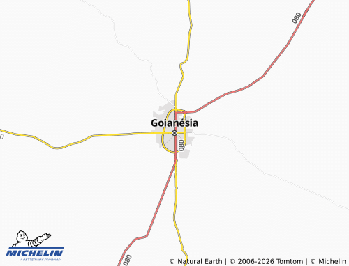 Mappa MICHELIN Goianésia - ViaMichelin