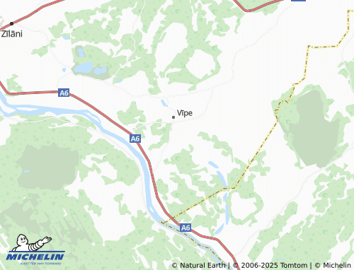MICHELIN Landzāni map - ViaMichelin