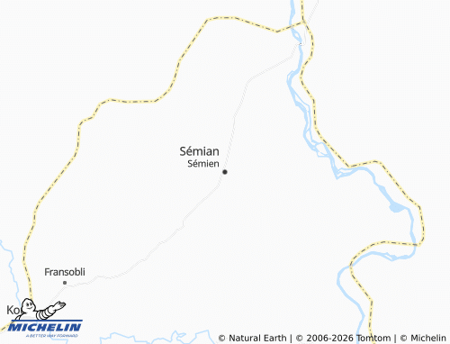 Mapa MICHELIN Sémien - ViaMichelin