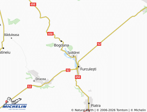 Mappa MICHELIN Spătărei - ViaMichelin