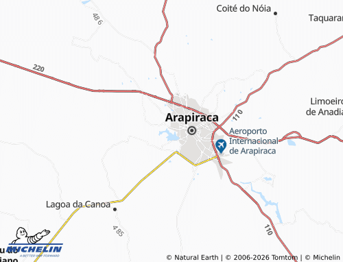 Mapa MICHELIN Zélia Barbosa Rocha - ViaMichelin