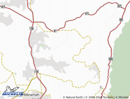 MICHELIN Wadi Al Aim map - ViaMichelin
