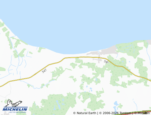 Mapa MICHELIN Rygård Strand - ViaMichelin