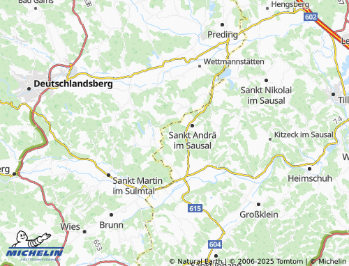MICHELIN-Landkarte Fantsch - ViaMichelin