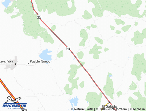 Mapa MICHELIN El Carrizal - ViaMichelin