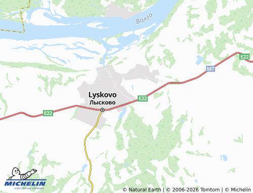 MICHELIN-Landkarte Neverovo - ViaMichelin