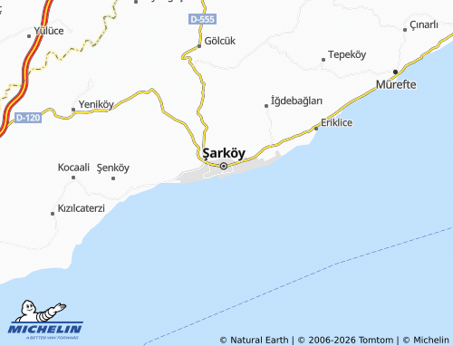 MICHELIN İstiklal map - ViaMichelin