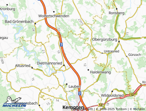 Mapa MICHELIN Gemeinderied - ViaMichelin