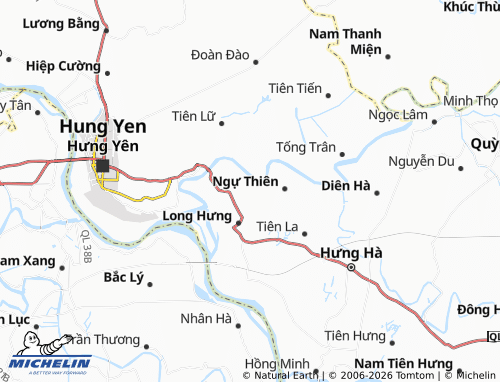 Mapa MICHELIN Canh Tân - ViaMichelin