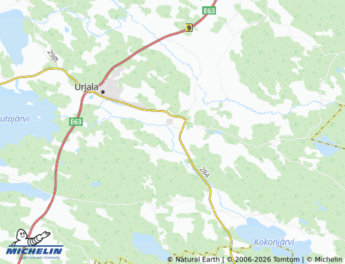 MICHELIN-Landkarte Urjalan asema - ViaMichelin