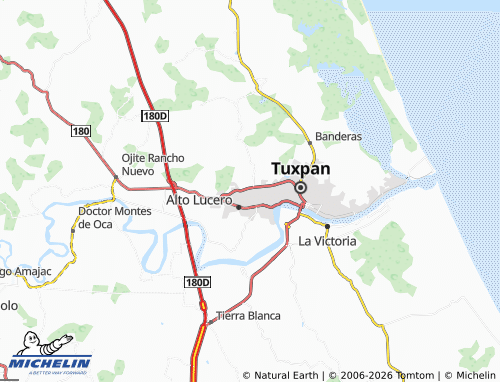 Mapa MICHELIN Tuxan Vivah - ViaMichelin