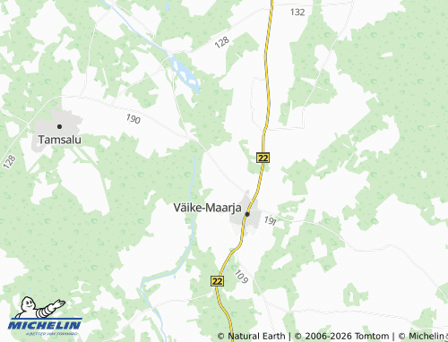 Carte MICHELIN Ärina - ViaMichelin