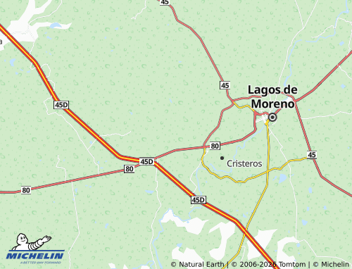Mapa MICHELIN La Cantera, La Cantera de Moreno - ViaMichelin