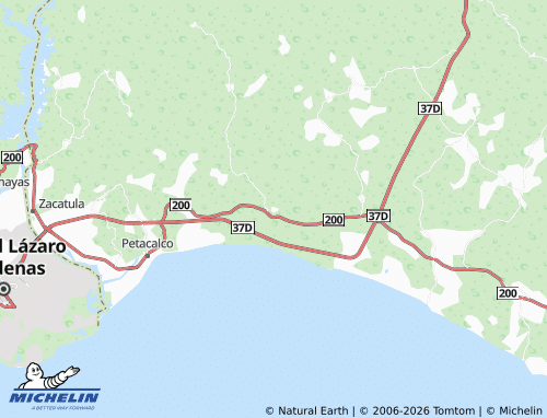 MICHELIN Coyuquilla map - ViaMichelin