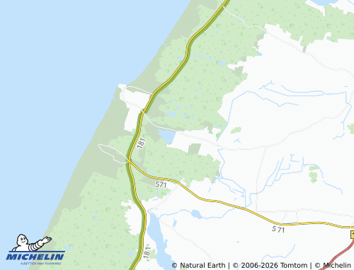 MICHELIN Vorup map - ViaMichelin