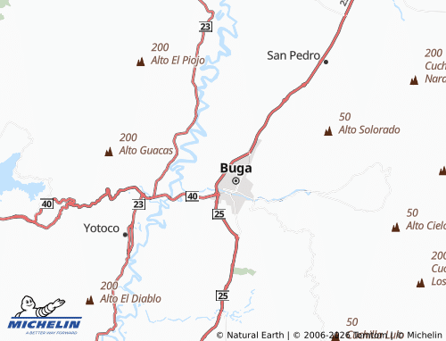 Mapa MICHELIN Palo Blanco - ViaMichelin