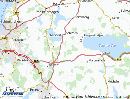 MICHELIN Selkau map - ViaMichelin