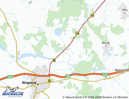 Mapa MICHELIN Ortved - ViaMichelin